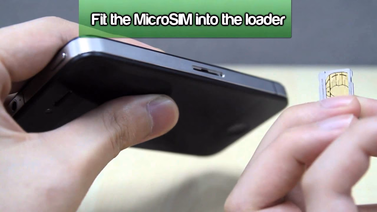How to install a new SIM card on iPhone?