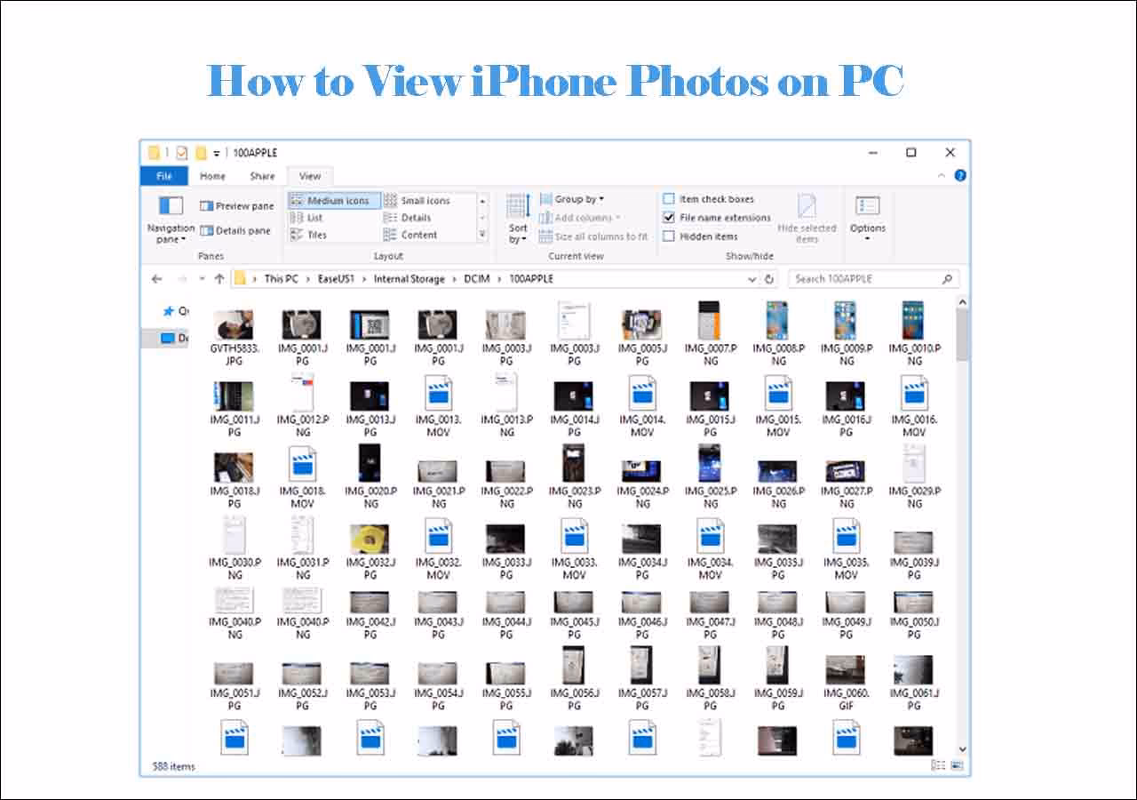 How to open windows Photos app on iPhone?