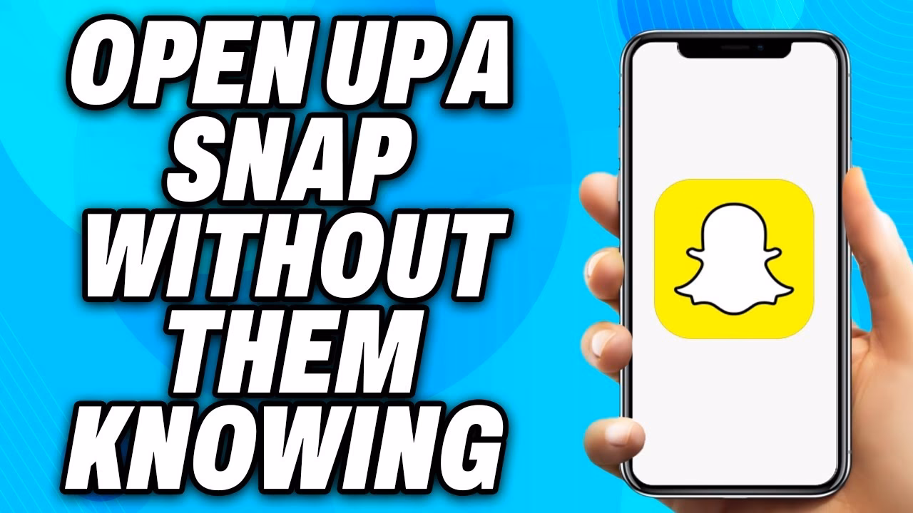 How to see a snap on Snapchat without opening it?