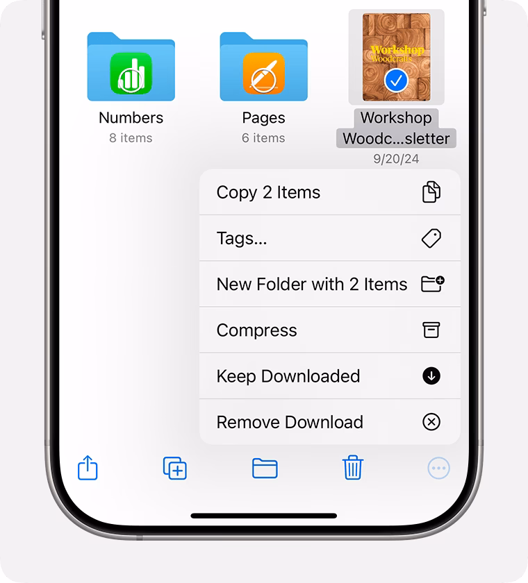 How to uncompress a zip file on iPhone?