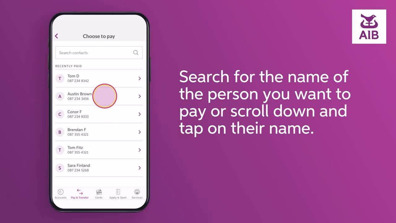How do I use AIB mobile banking?