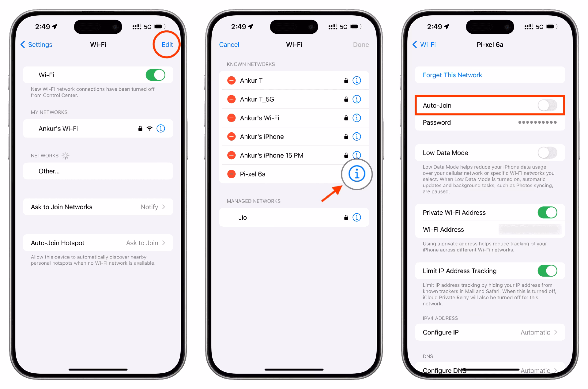 How to prioritize Wi-Fi netwoks from an iOS device?