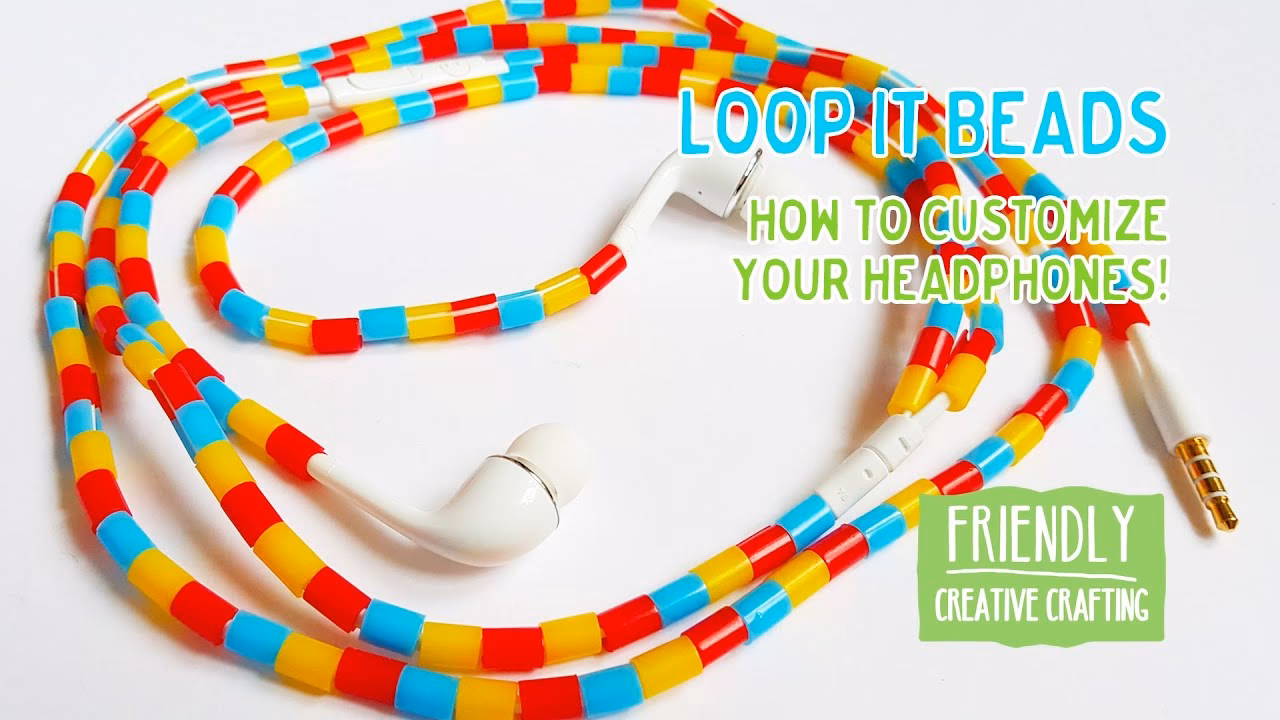 How can I decorate my earphones?