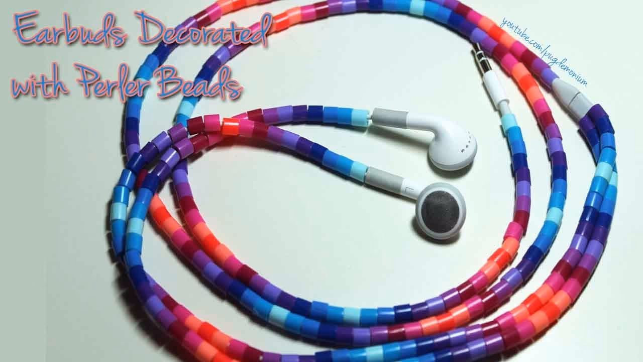 How can I decorate my earphones?
