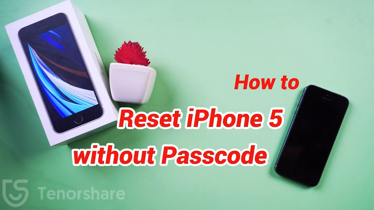 How to reset iPhone without password?