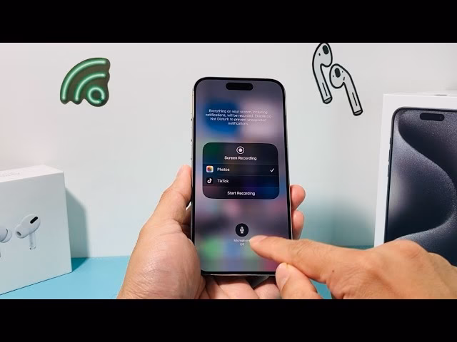 How to record a screen on iPhone?