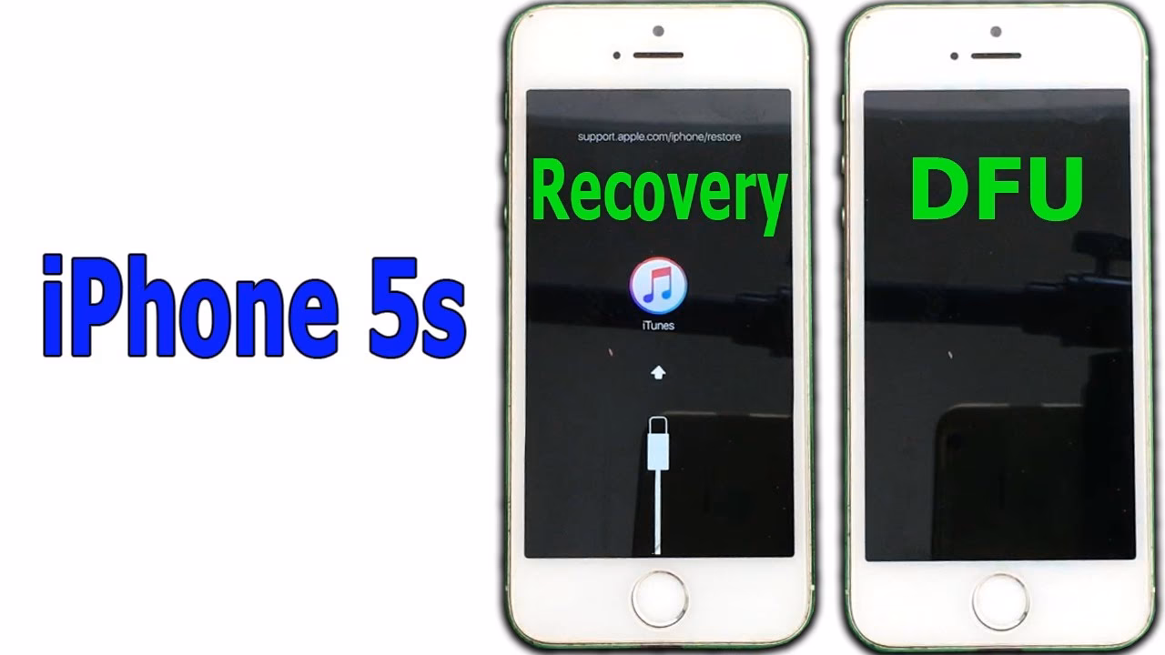 What is iPhone 5 recovery mode?