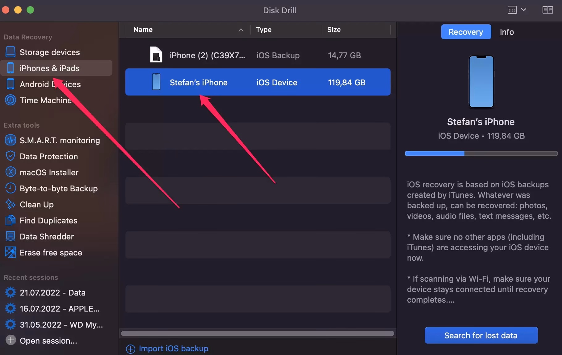 How to recover data from dead iPhone?