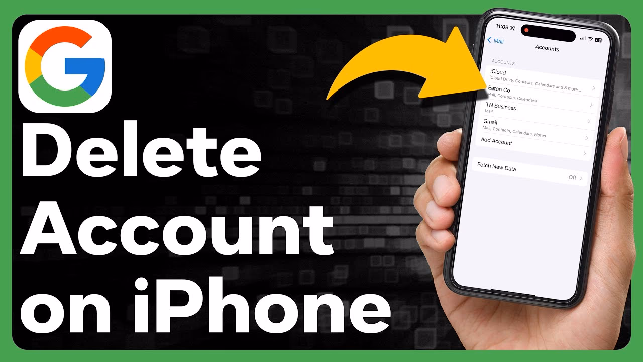How do I remove an account from Google Photos?
