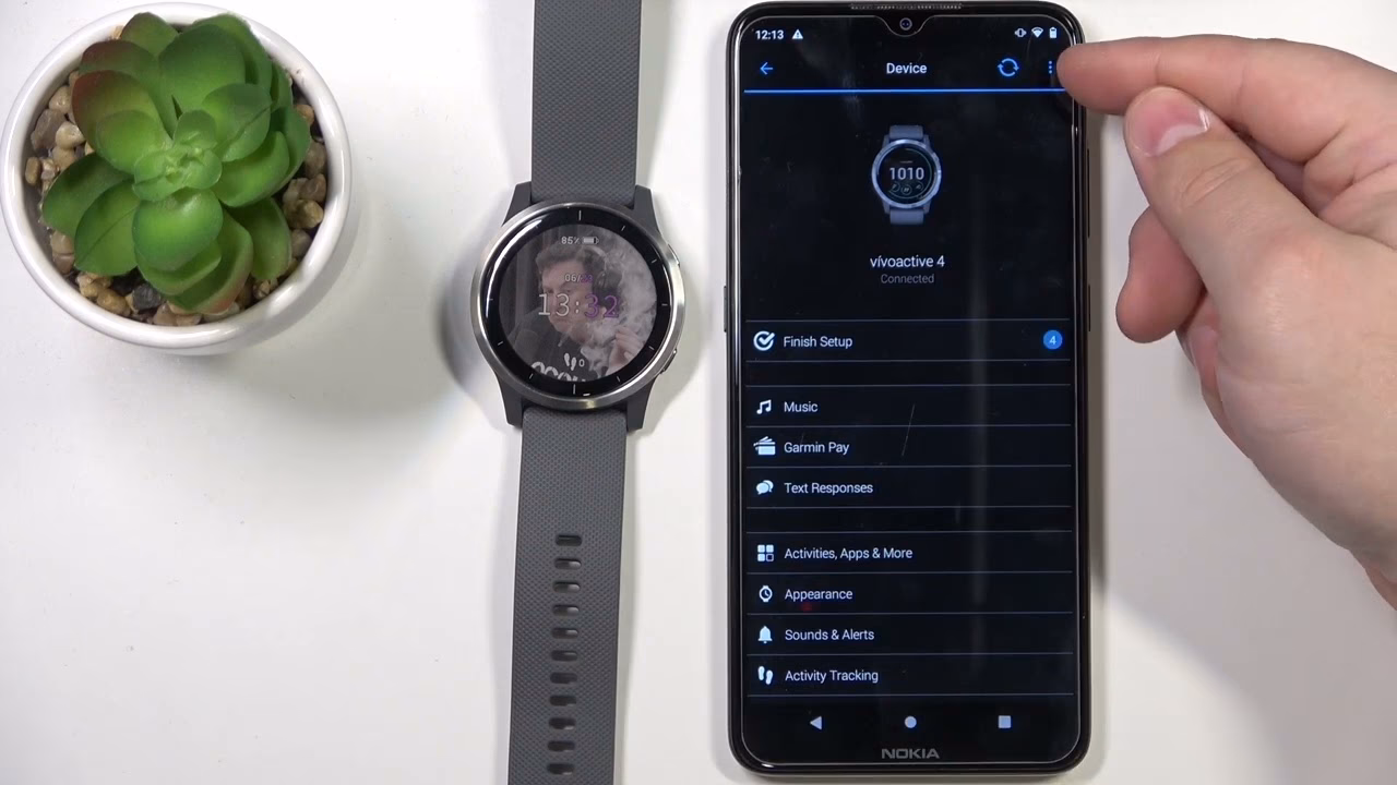 How do I Turn Off my Garmin VivoActive 3?