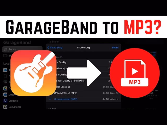 How to share GarageBand music on iPhone?