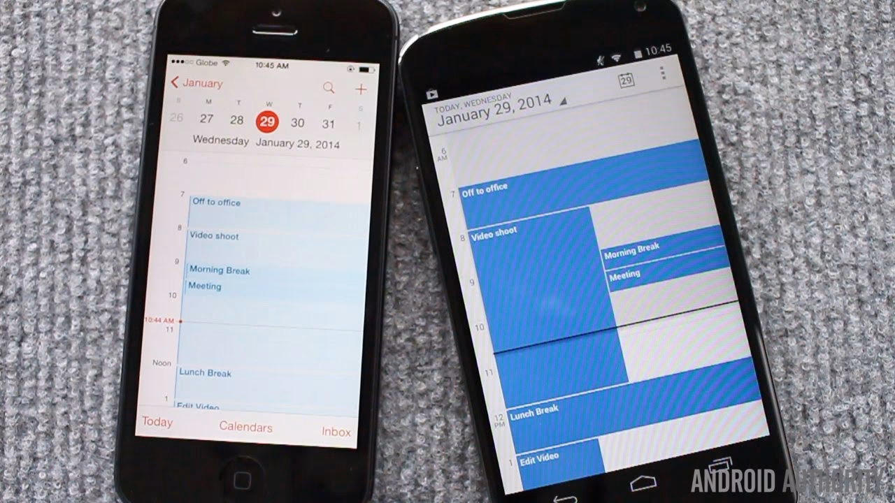 How do I use Google Calendar on my iPhone & Android?