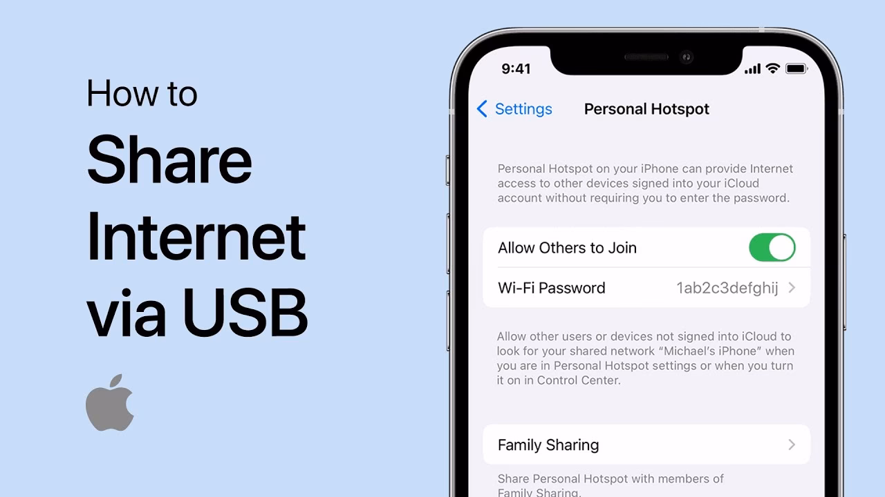 Can I Share my iMac's Internet to iPhone or iPad over USB?