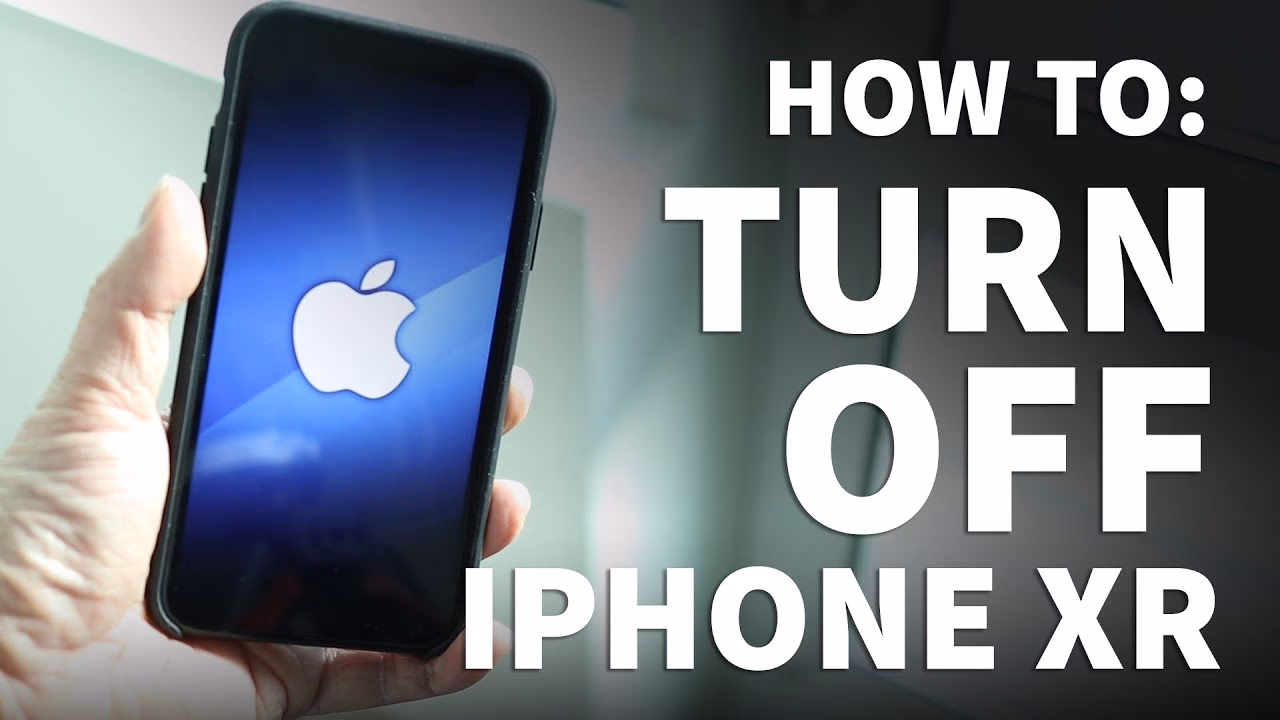 How do I shut down / power off my iPhone XS?