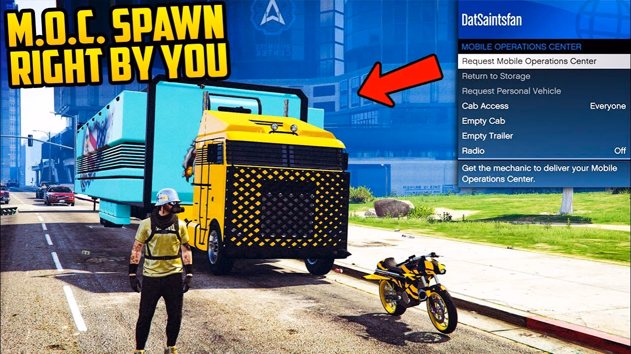 How much does a mobile operations center cost in GTA 5?
