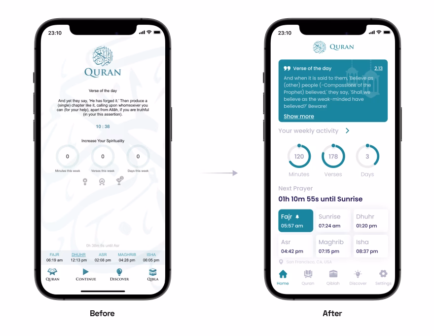 How do you redesign a mobile app?
