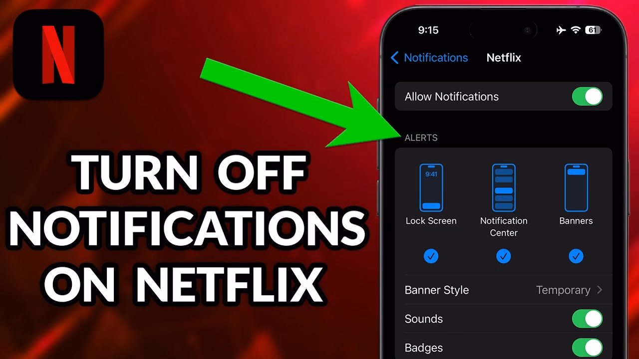 How do I get notifications on Netflix?