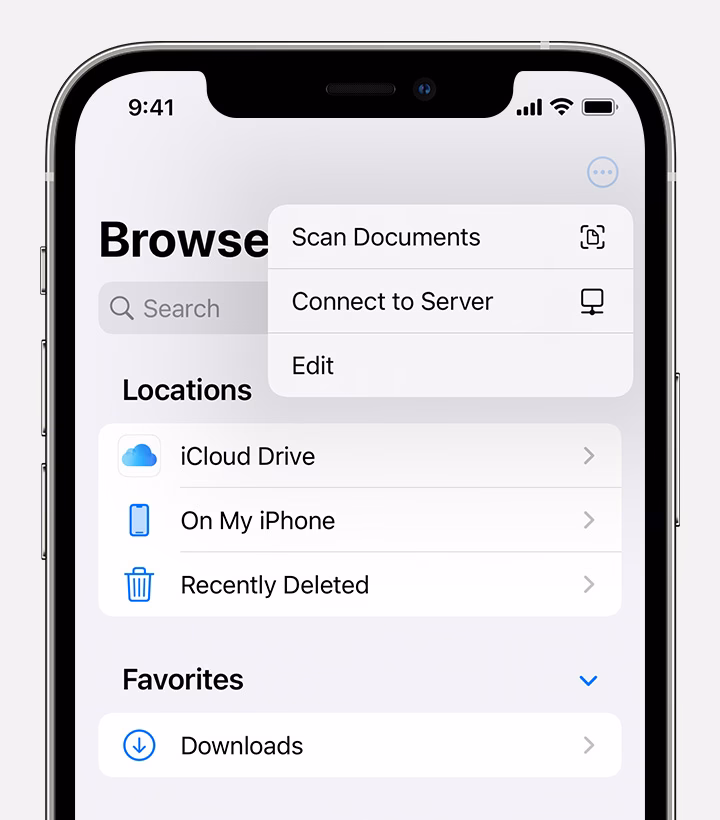 How to use Files app on iPhone?