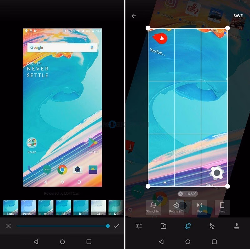 How to take a screenshot on OnePlus 8T?