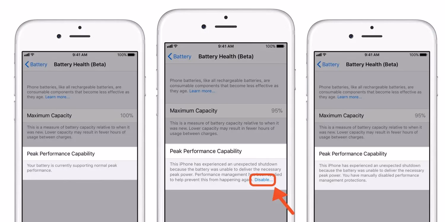 How to check battery capacity on iPhone?