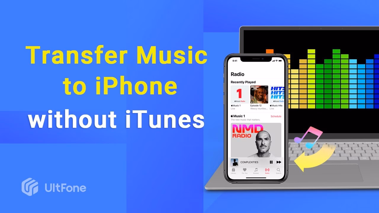 How to download music from a computer on iPhone?