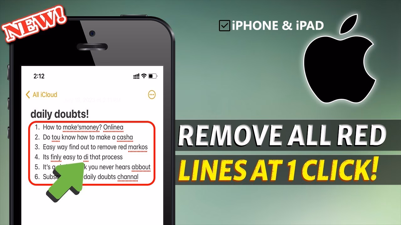 How to underline a word on iPhone?