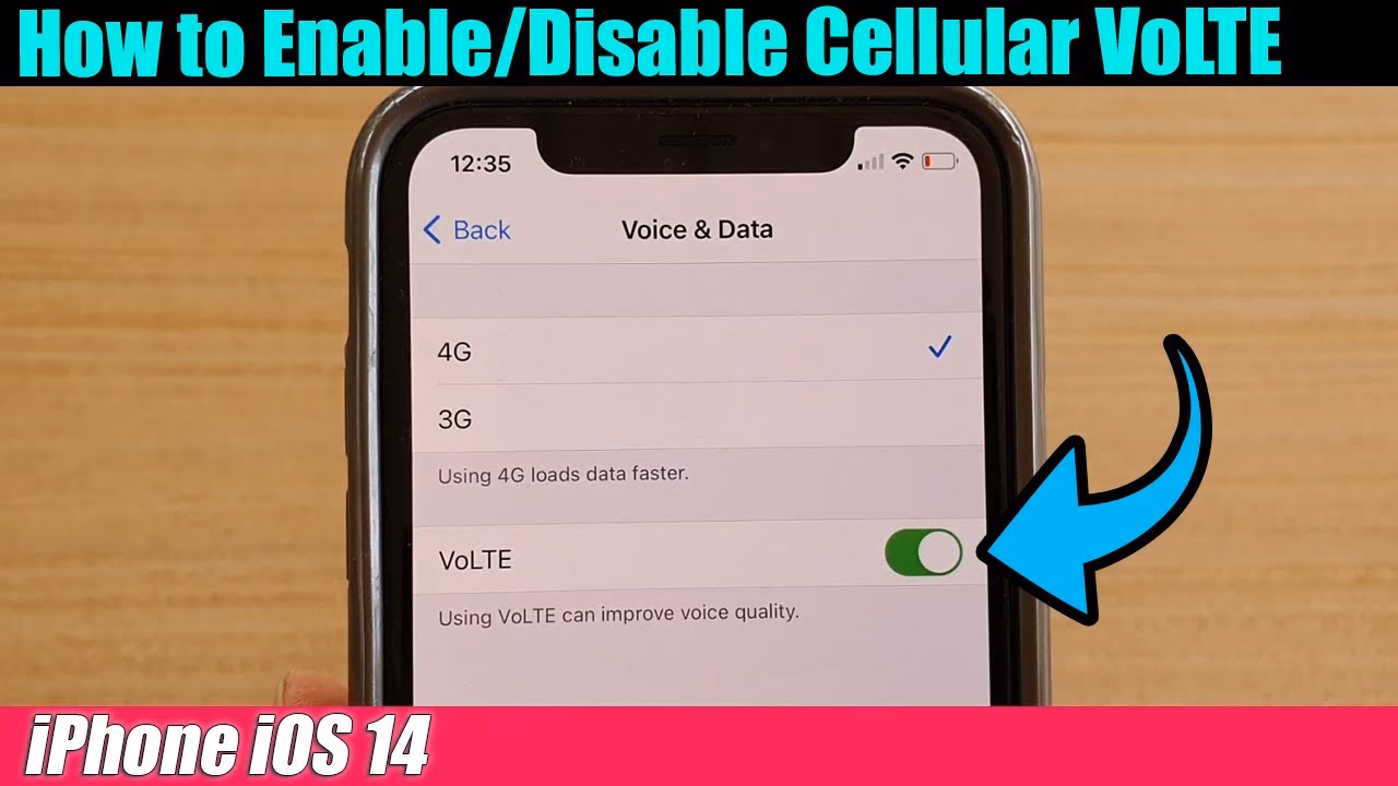 How do I enable VoLTE on my Android phone?