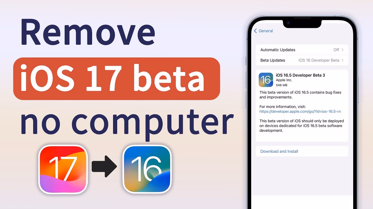Can I uninstall iOS 26 beta without resetting my iPhone?