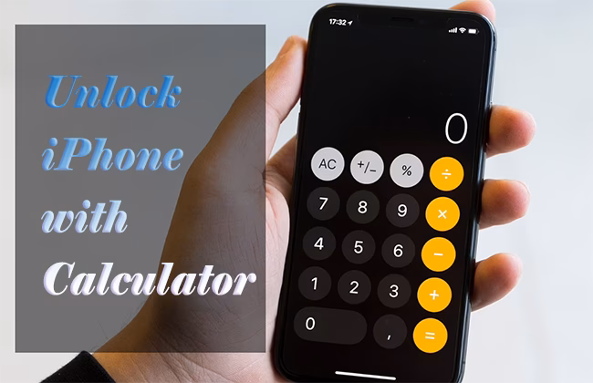 How do I remove a calculator from my iPhone?