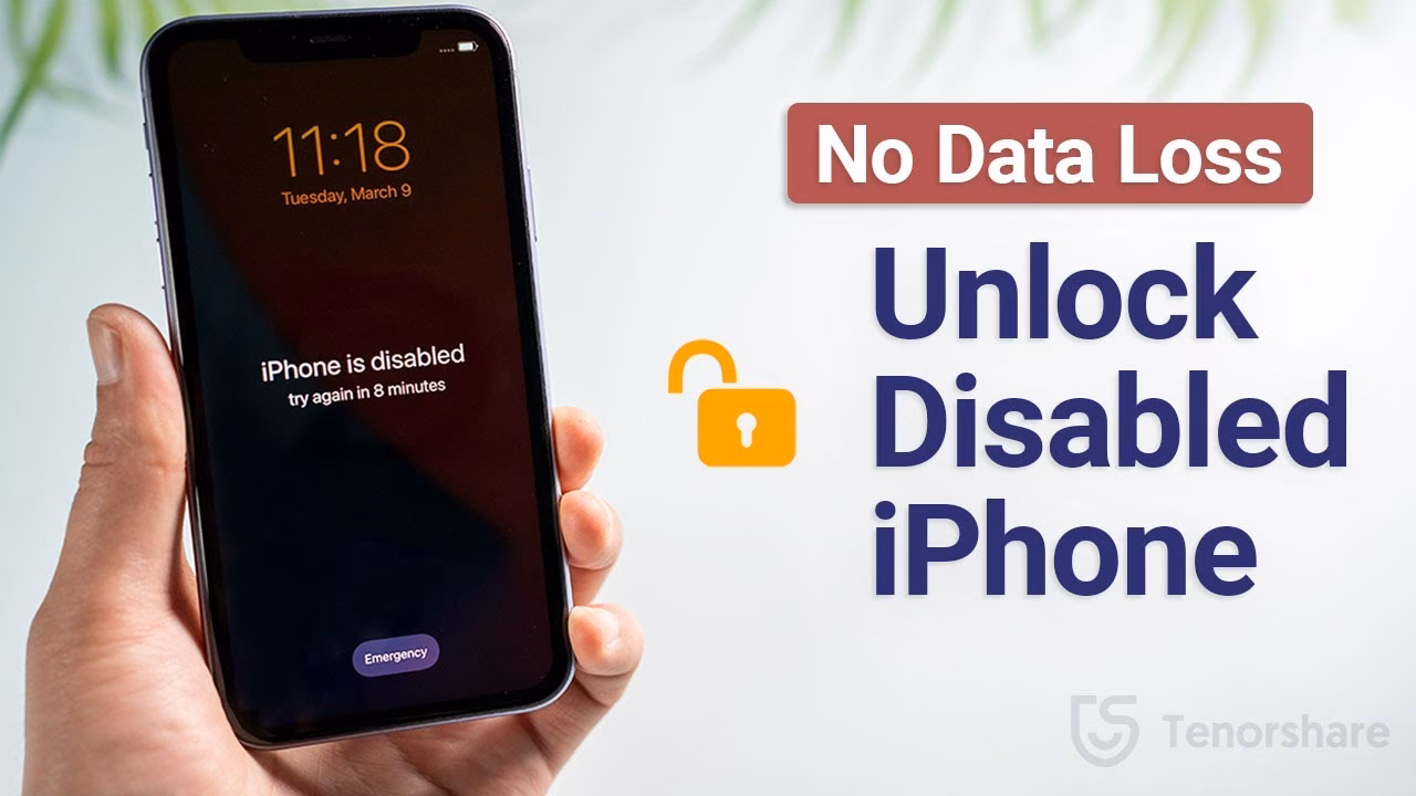 How to unlock forgotten iPhone passcode without losing data?