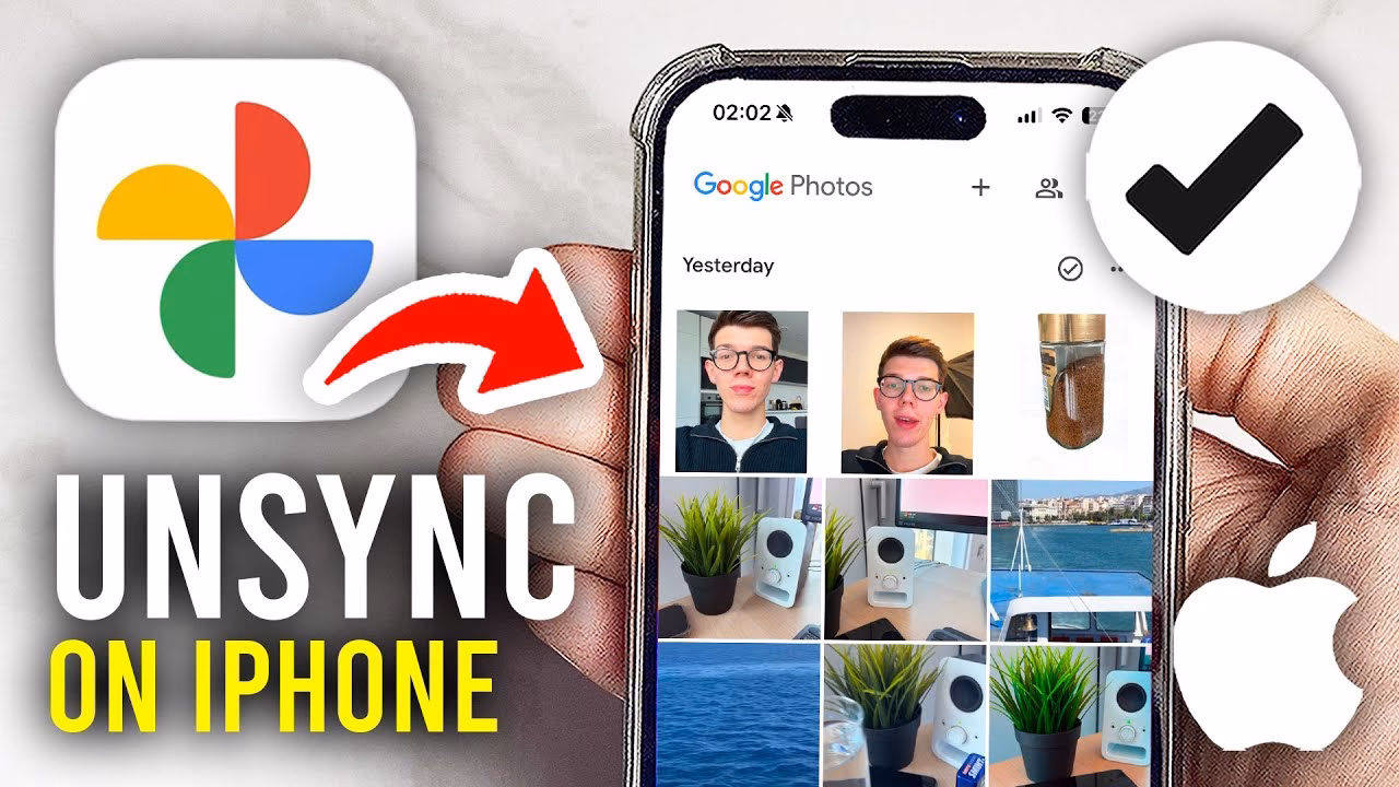 How do I unsync Google Photos?