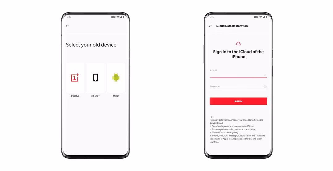 How to backup iTunes on OnePlus 7?
