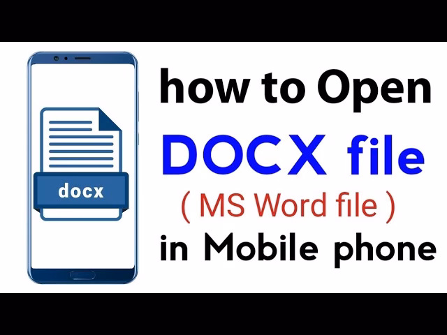 How do I view a docx file on a Windows PC?