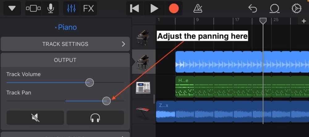 Can you make songs on iPhone GarageBand?