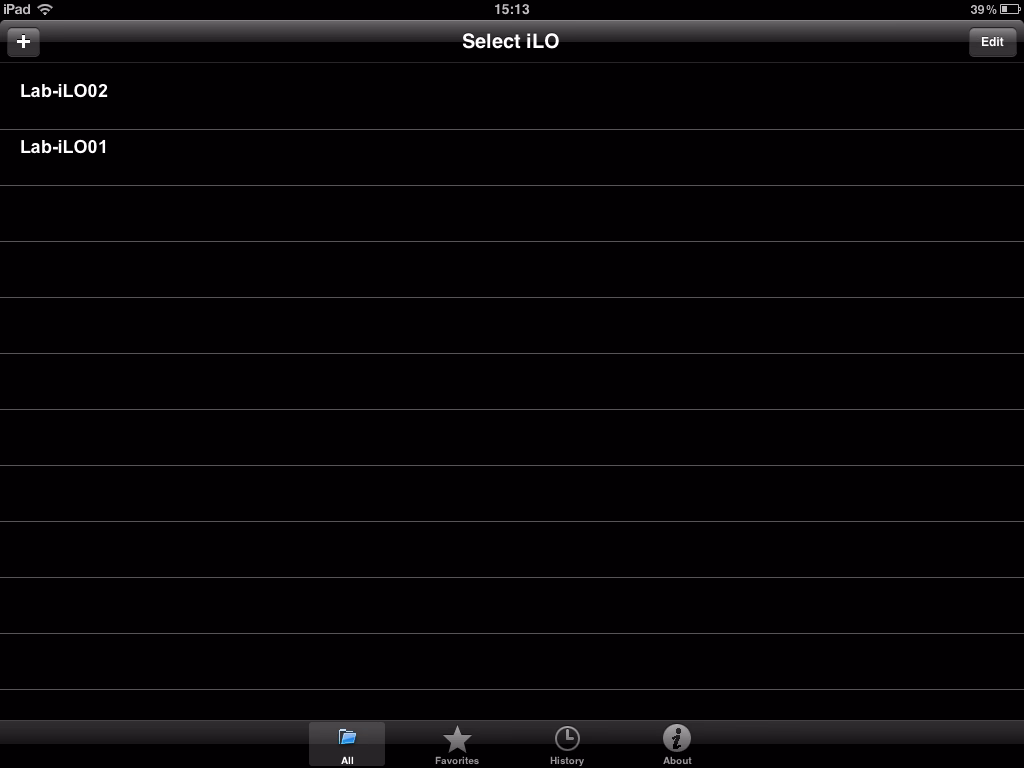 What is the hp ILO mobile app?