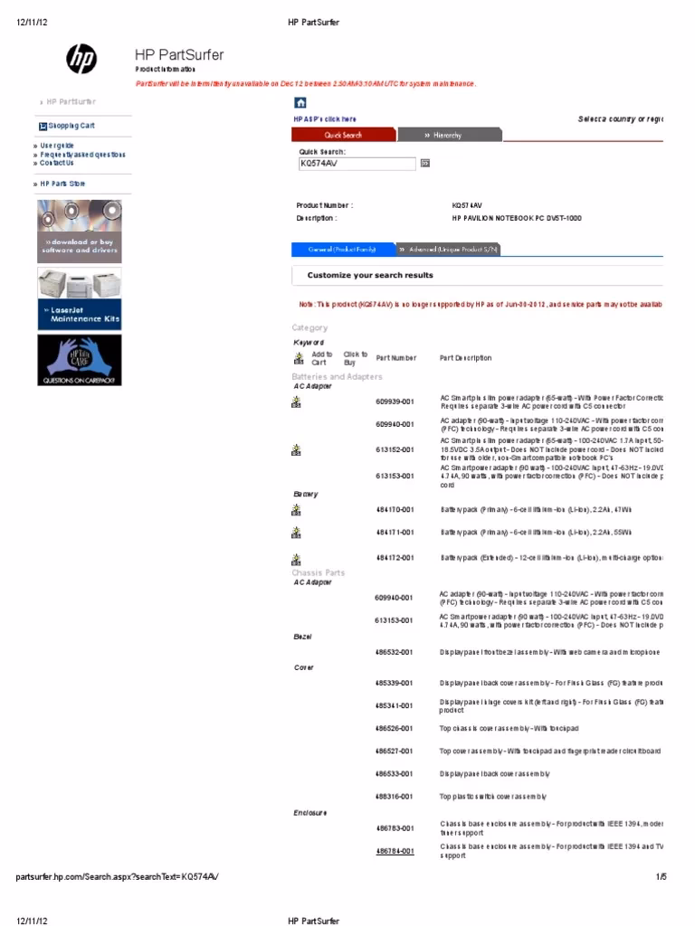 What is partsurfer mobile?
