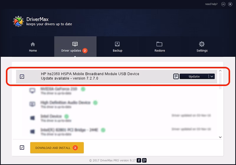 What is the hs2320 driver installer package?