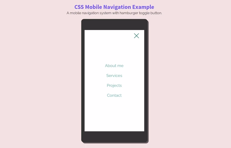 How to create a navigation bar?