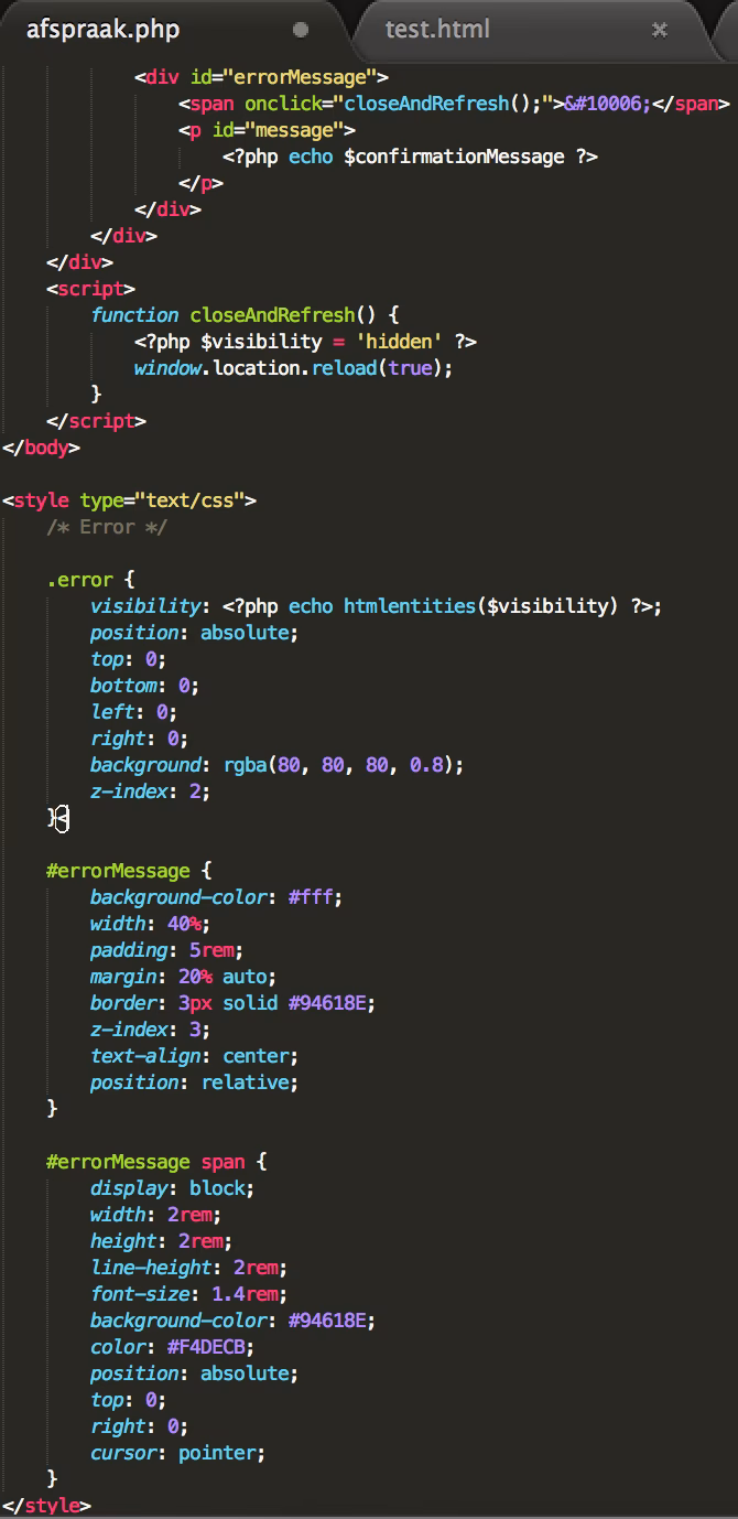 What is onclick attribute?