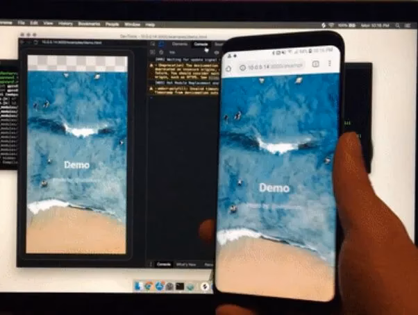 Does parallax scrolling work on mobile devices/smart phones?