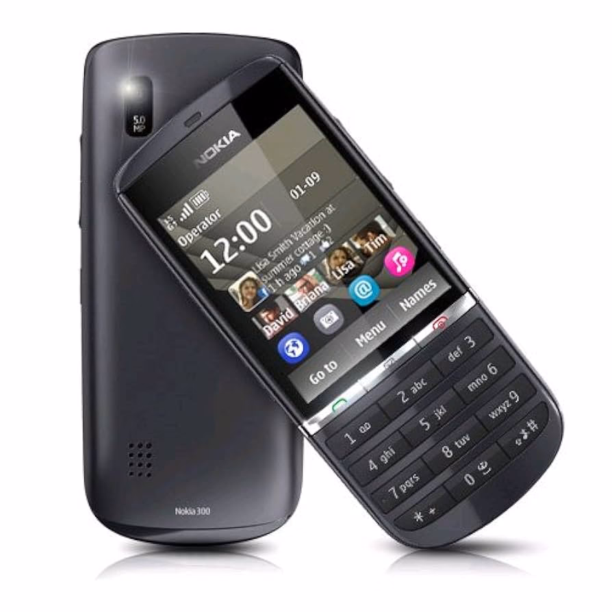 Is Nokia Asha 300 a candybar phone?