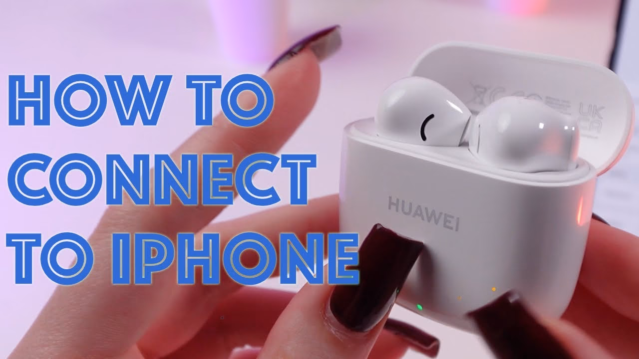 How to pair Huawei freebuds 5i with iOS device?