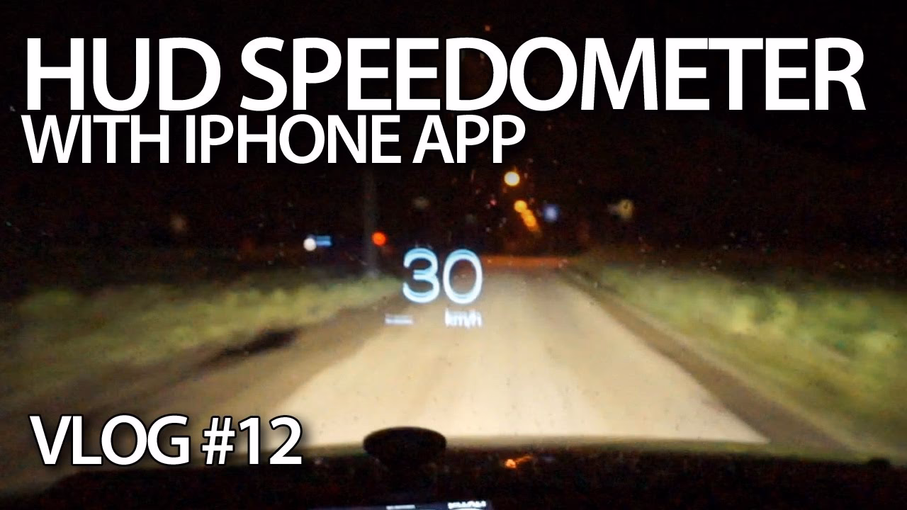 How does the iPhone HUD work on a car?