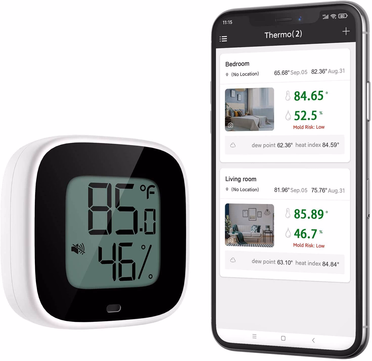 How to check humidity on Mac?