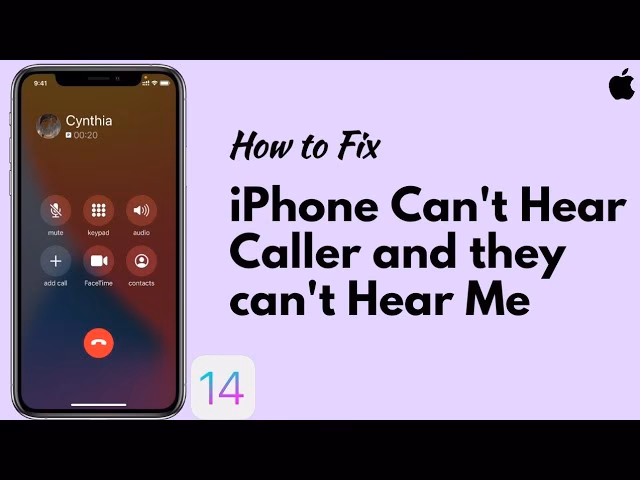 How do I Reset my iPhone If I can't hear a call?