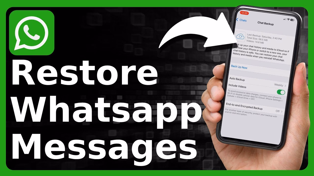 How to find lost WhatsApp messages?