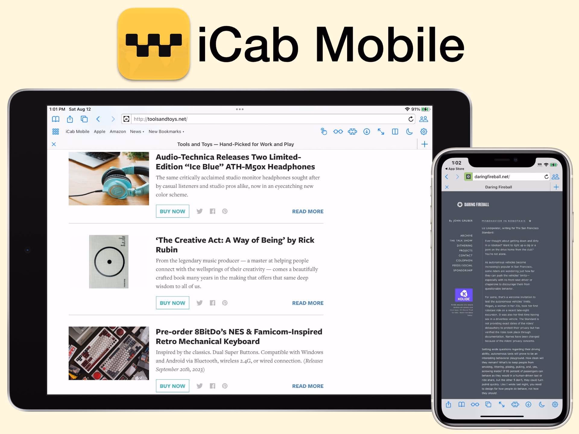 What is ICAB download manager?