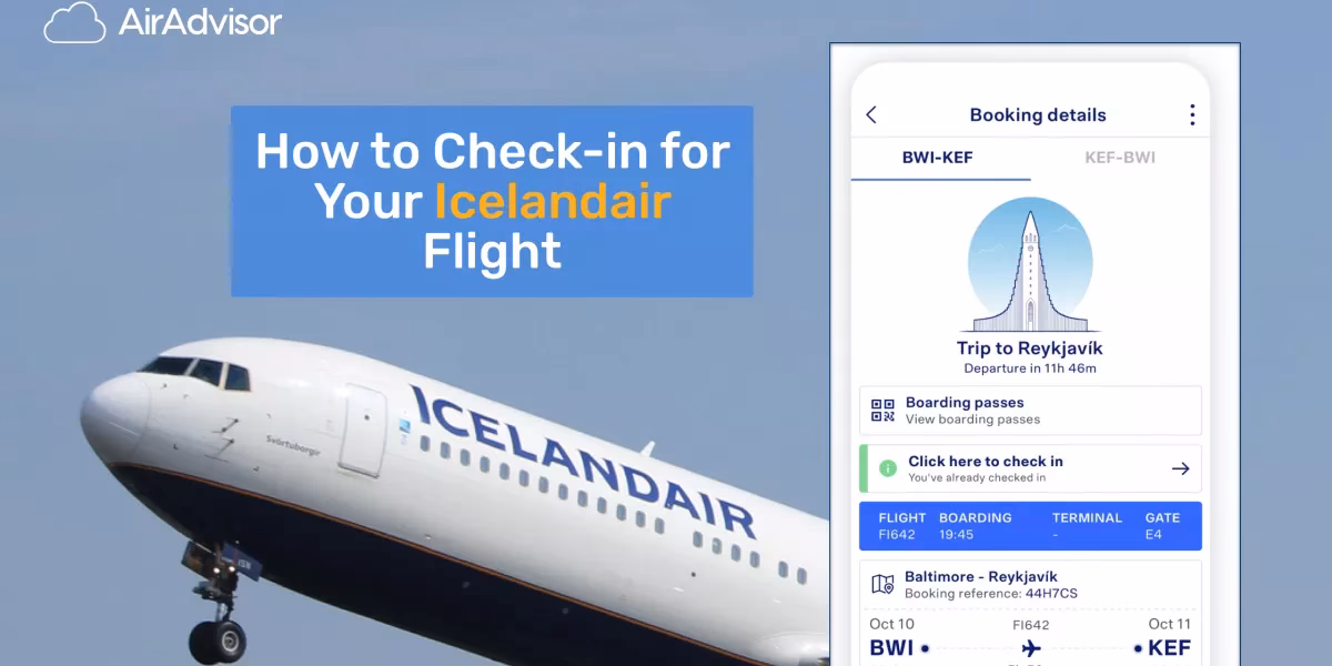 How do I Complete my Icelandair check-in?