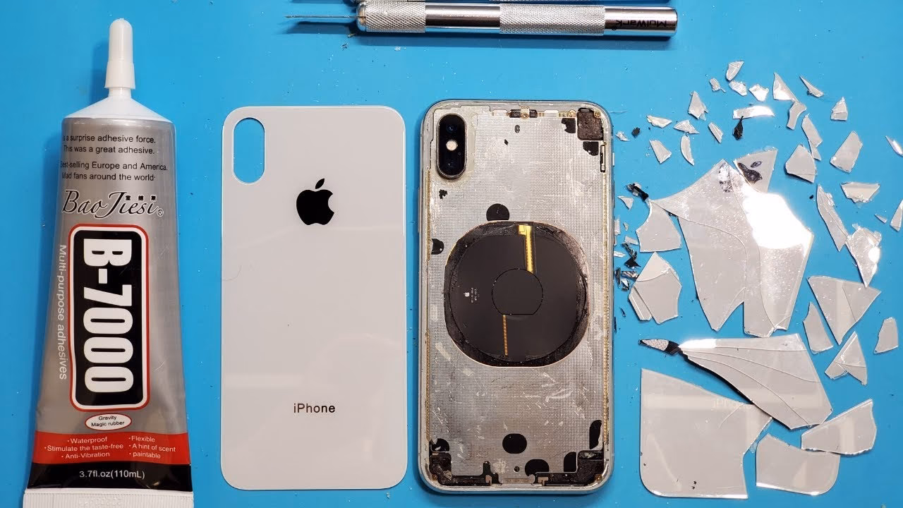 How to remove iPhone XS back glass?