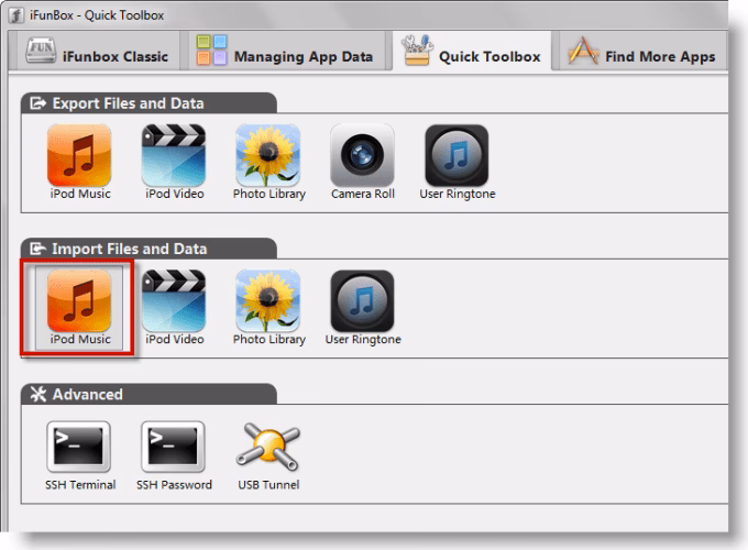 Does ifunbox work on iPhone?